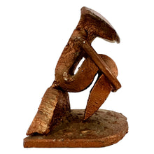 Load image into Gallery viewer, Thinker Paperweight Sculpture 3 3/4 Tall One Of the Kind