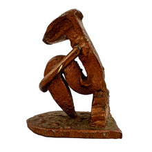 Load image into Gallery viewer, Thinker Paperweight Sculpture 3 3/4 Tall One Of the Kind