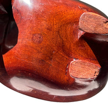 Load image into Gallery viewer, Hand Carved Heavy Wooden Hippo 3.5" Tall