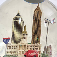 Load image into Gallery viewer, Saks Fifth Avenue Atlanta Georgia Skyline Snow Globe With Music