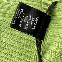 Load image into Gallery viewer, Vintage August Silk Green Long Sleeve V Neck Cardigan Top Size Large