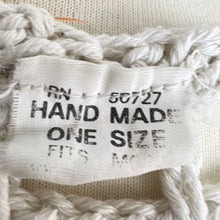 Load image into Gallery viewer, Vintage 90s Handmade Crochet Vest Cover Up Size Medium