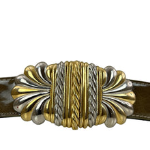 Load image into Gallery viewer, 80s Cinon Belt Size 10 Adjustable Waist