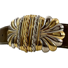 Load image into Gallery viewer, 80s Cinon Belt Size 10 Adjustable Waist