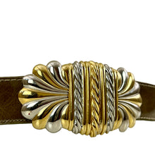 Load image into Gallery viewer, 80s Cinon Belt Size 10 Adjustable Waist