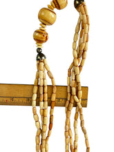 Load image into Gallery viewer, Handcrafted Silver Wood Bead Women Necklace
