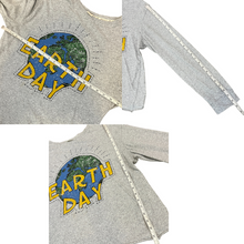 Load image into Gallery viewer, Earth Day For Nature Lovers Cropped Long Sleeve Shirt