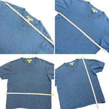 Load image into Gallery viewer, Eddie Baver V Neck Short Sleeves Knit Womens Top 100% Cotton Size Large