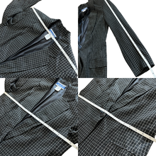 Load image into Gallery viewer, Vintage 90s Pendleton Black Checkered Blazer Size 4