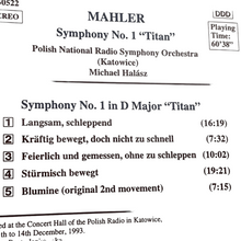 Load image into Gallery viewer, Mahler: Symphony No. 1 "Titan"