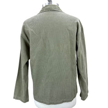 Load image into Gallery viewer, Vintage Light Green Corduroy Embroidered Jacket Petite Medium