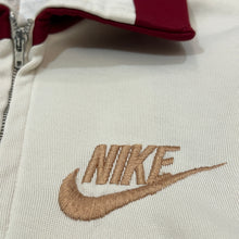 Load image into Gallery viewer, Vintage Nike Warmup Jacket Sportswear White Orange Tag Zip Up Jacket 70's 80's