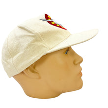 Load image into Gallery viewer, Cow Skull Flat Bill Snapback Cap One Size Cotton Linen