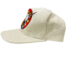 Load image into Gallery viewer, Cow Skull Flat Bill Snapback Cap One Size Cotton Linen