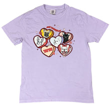 Load image into Gallery viewer, English Bulldogs and Hearts 100% Cotton Ring Spun Size Medium