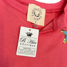 Load image into Gallery viewer, Fantastic Fawn Pink Sequin Star Sweater Size Medium