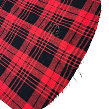 Load image into Gallery viewer, Red Relaxed Fit Fringed Flannel Size Small