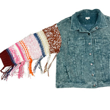 Load image into Gallery viewer, POL Siage Cropped Oversized Pullover Thermal Sweatshirt Size Small