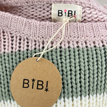 Load image into Gallery viewer, Color Block Chunky Knit Sweater