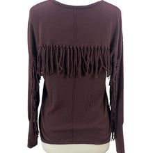 Load image into Gallery viewer, J.Society Women Fringe Sweater Size Small