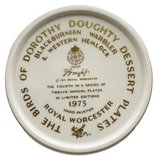 Load image into Gallery viewer, 1975~Royal Worcester The Birds Of Dorothy Doughty Plate Blackburnian Warbler