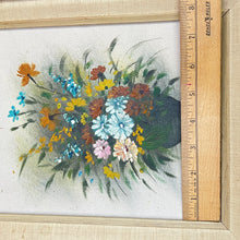 Load image into Gallery viewer, R. Garcia Floral Oil in Canvas Painting 17" x 21"
