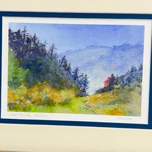 Load image into Gallery viewer, Up in the Holler Matted Reproduction 10" x 12"