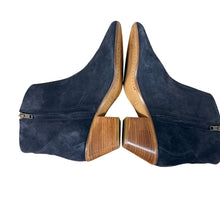 Load image into Gallery viewer, Isabel Marant Western Black Suede Ankle Boots Size 39