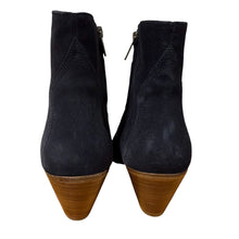 Load image into Gallery viewer, Isabel Marant Western Black Suede Ankle Boots Size 39