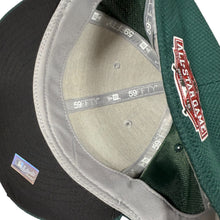Load image into Gallery viewer, New Era 59FIFTY Oakland A's 2015 All-Star Game Fitted Hat Green/Gray Size 7 1/4 MLB