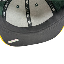 Load image into Gallery viewer, Oakland A's Elephant All Star 2014 Fitted Hat Green/Yellow Size 7 1/4