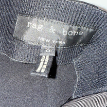 Load image into Gallery viewer, Rag & Bone Side Zippers Skinny Black Pants Size 0