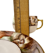 Load image into Gallery viewer, Bavaria Handpainted Floral Tea Cup and Saucer Set of 1