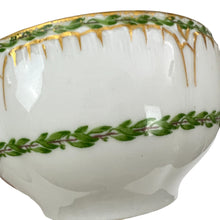 Load image into Gallery viewer, Haviland & Co Limoges Green Garland Tea Cup & Saucer Set of 1