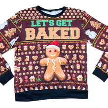 Load image into Gallery viewer, Gingerbread Cookie Christmas Sweater Size XL
