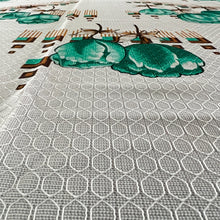 Load image into Gallery viewer, 1970s Floral Table Cloth 58.5 x 90"