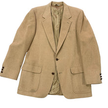 Load image into Gallery viewer, Vintage 100 Camel Hair Blazer Sport Coat USA
