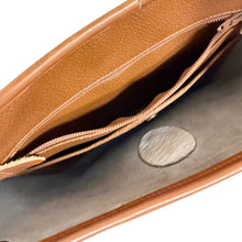 Load image into Gallery viewer, VTG 90s Dooney & Bourke All Weather Leather White & Tan Crossbody Bag USA