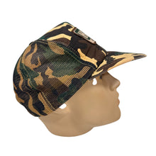 Load image into Gallery viewer, VTG 70s Hi/Lo Auto Supply Camo Snapback Trucker Hat