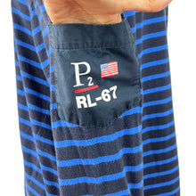 Load image into Gallery viewer, Ralph Lauren RL-67 100% Cotton Striped Men Shirt Size Medium