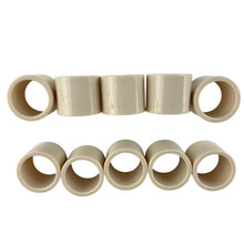 Load image into Gallery viewer, Vintage Hong Kong Cream Hard Plastic Napkin Holders Set of 10