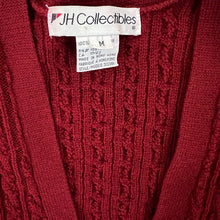 Load image into Gallery viewer, Vintage Wool Cable knit Grandma Vest Size Medium