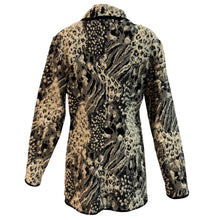 Load image into Gallery viewer, 90s Vintage Textured Abstract Blazer Jacket Size Large