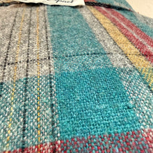 Load image into Gallery viewer, Vintage Plaid Wool Blend Cape Wrap One Size