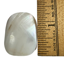 Load image into Gallery viewer, Chunky Seashell Hand Carved Wooden Ring Size 11.5"