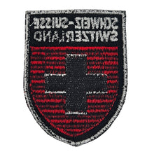 Load image into Gallery viewer, Vintage Schweiz Suisse SWITZERLAND Flag Sew On Embroidered Patch Badge