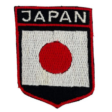 Load image into Gallery viewer, Vintage Japan Flag Sew On Embroidered Patch Badge