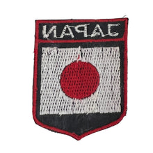 Load image into Gallery viewer, Vintage Japan Flag Sew On Embroidered Patch Badge