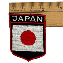 Load image into Gallery viewer, Vintage Japan Flag Sew On Embroidered Patch Badge