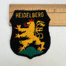 Load image into Gallery viewer, Vintage HEIDELBERG Germany Logo Sew On Embroidered Patch Badge